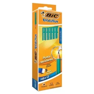 Comercializadora y Suministros lapices del no. 2 bic c/12 pzas hexagonal