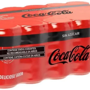 Comercializadora y Suministros coca cola zero 235 ml c/24 pzas.