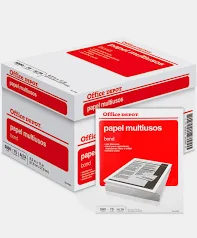 Comercializadora y Suministros caja de hojas papel bond carta blanco c/500 hojas