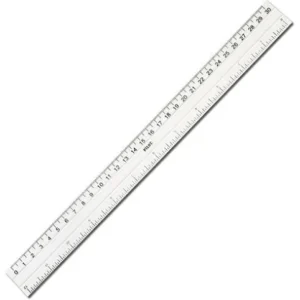 Comercializadora y Suministros regla de 30 cm de aluminio