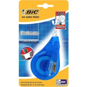 Comercializadora y Suministros corrector bic en cinta
