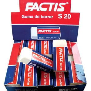 Comercializadora y Suministros goma factis s20 x caja con 20 piezas