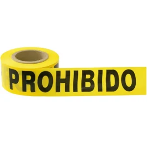 Comercializadora y Suministros cinta barricada precaucion 100m amarilla surtek