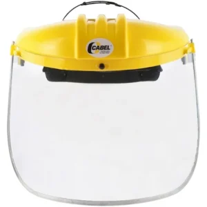Comercializadora y Suministros careta de proteccion facial para casco cal.40 transparente