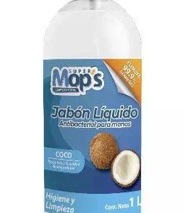 Comercializadora y Suministros jabon para manos durazno, cereza, coco, almendra 1 lt