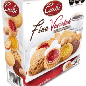 Comercializadora y Suministros caja de galletas gabi fina variedad 1.5 kg