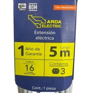 Comercializadora y Suministros extension electrica arda domestica 5 mts