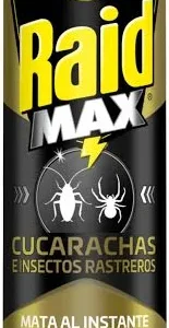 Comercializadora y Suministros raid insecticida max (dorado)