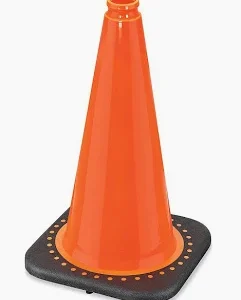 Productos Propios traffic pro cono vial sin cinta,alto 45 cm, diametro 19 cm, base 28 x 28 cm, peso 1.8