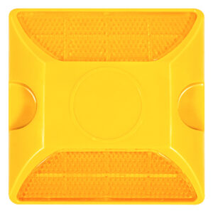 Productos Propios vialeta reflejante doble cara de alta resistencia color amarillo