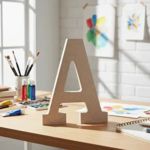 Productos Propios abecedario 3d,letras madera mdf 18 mm 20 cm alto
