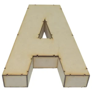 Productos Propios iniciales 3d letras madera mdf 3 mm corte lÁser 30 cm