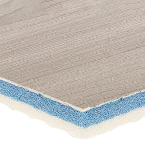Productos Propios piso para gimnasio piso acolchonado de pvc color gris solido, 1.8 m x 15 m x 6 mm