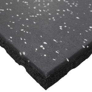 Productos Propios piso para gimnasio no. 5300 piso gimnasio tipo 2,color negro con chipas grises,100 cm x 100 cm x 20 mm